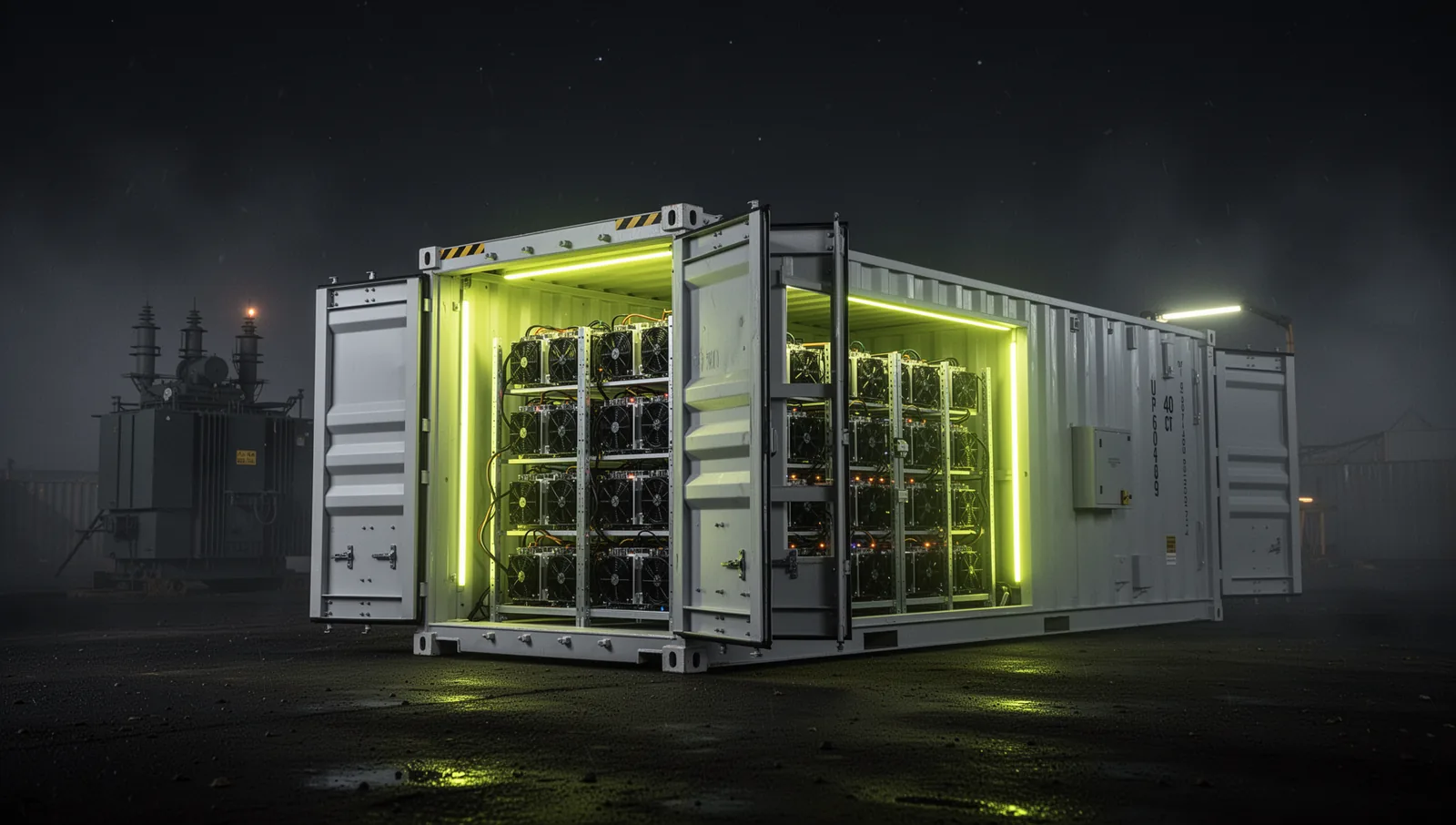 Turnkey mining farms